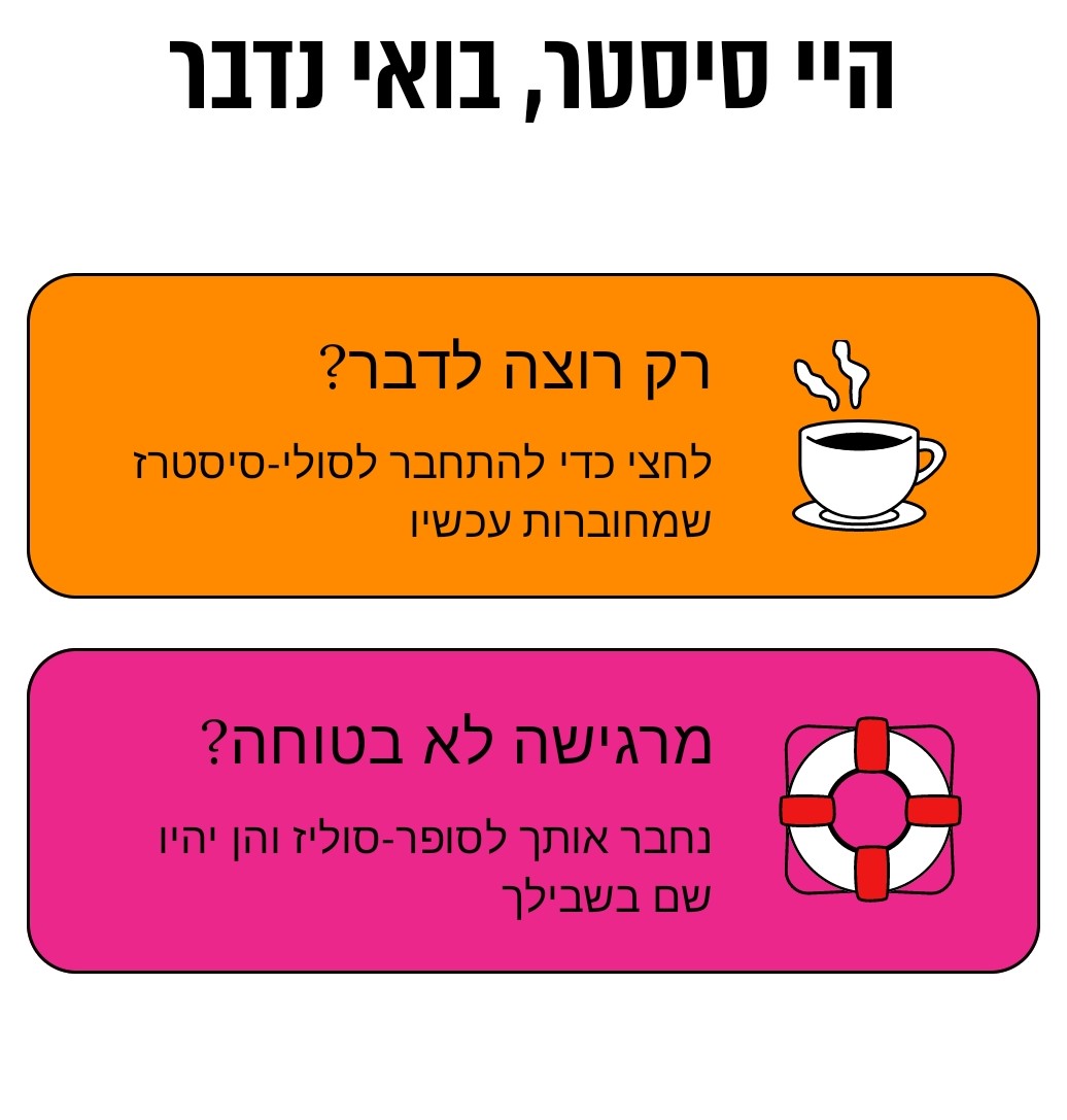 Read more about the article "סולי": האפליקציה הנשית שנלחמת בבדידות